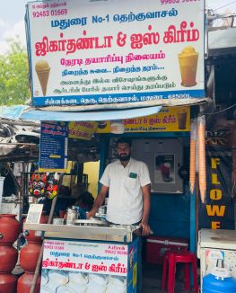 Welcome to Madurai’s No.1 JigarThanda & Ice Cream